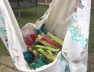 Rotary Washing Line Accessories Covers Peg Bags etc